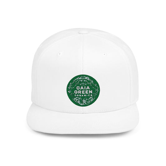 Gaia Green Flat Bill Snapback