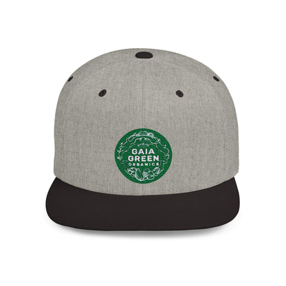 Gaia Green Flat Bill Snapback