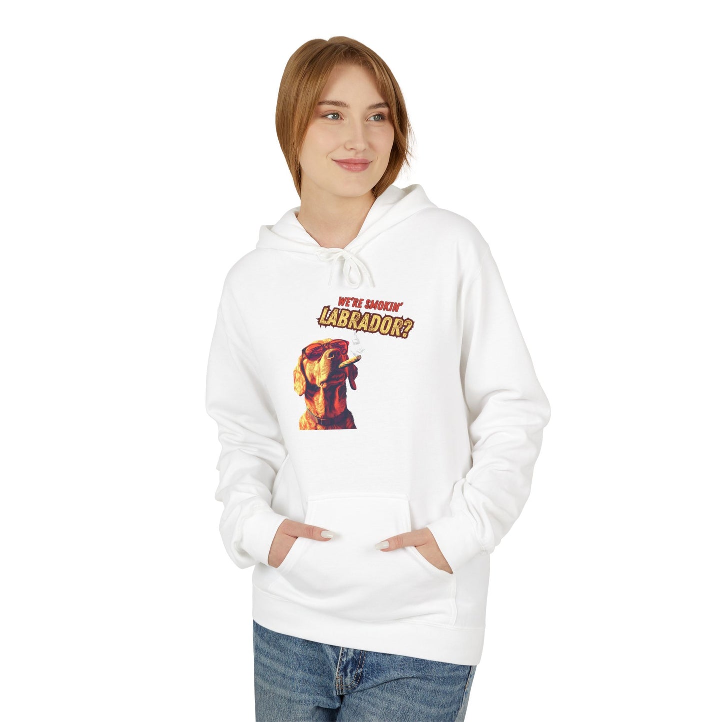 Labrador Smokin' Merch Fleece Hoodie