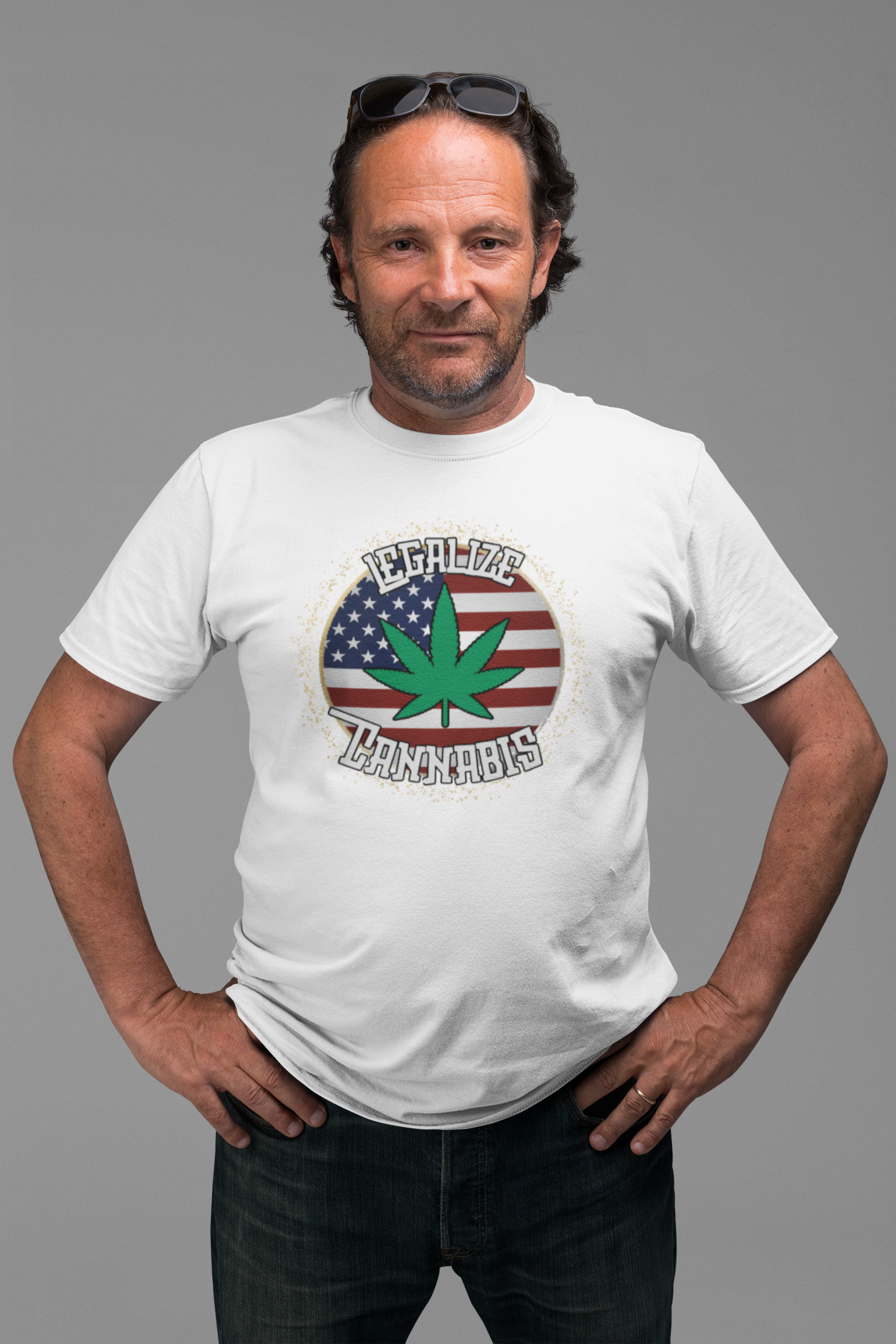 USA Legalize Cannabis Tee