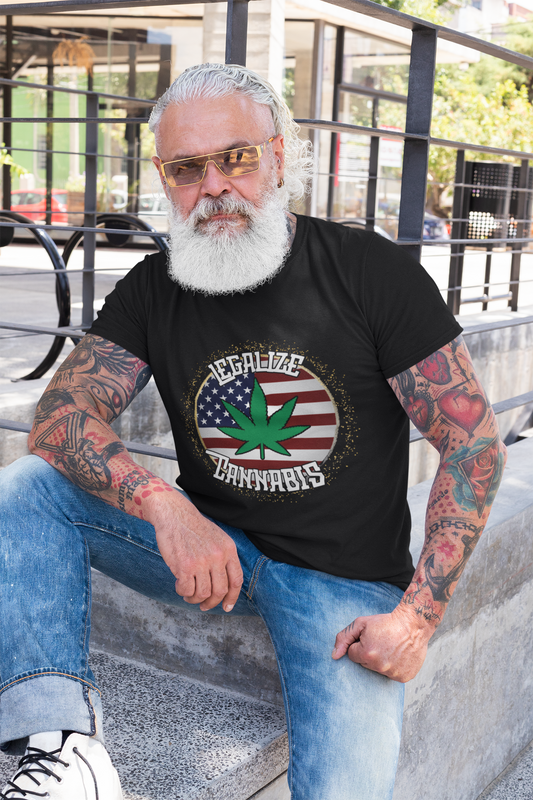 USA Legalize Cannabis Tee