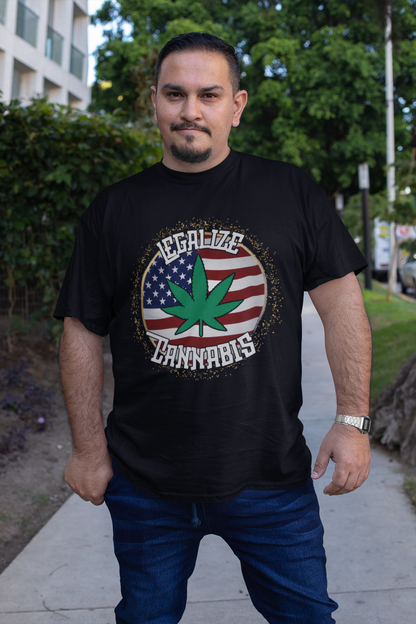 USA Legalize Cannabis Tee