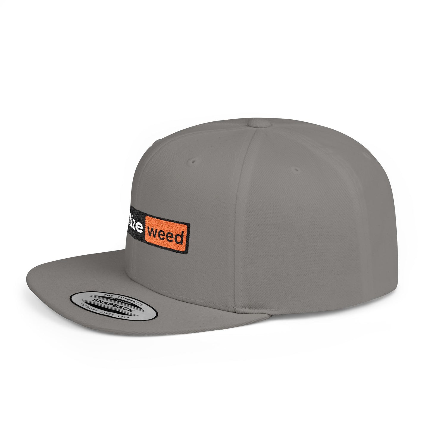 Legalize weed PH Flat Bill Snapback hat
