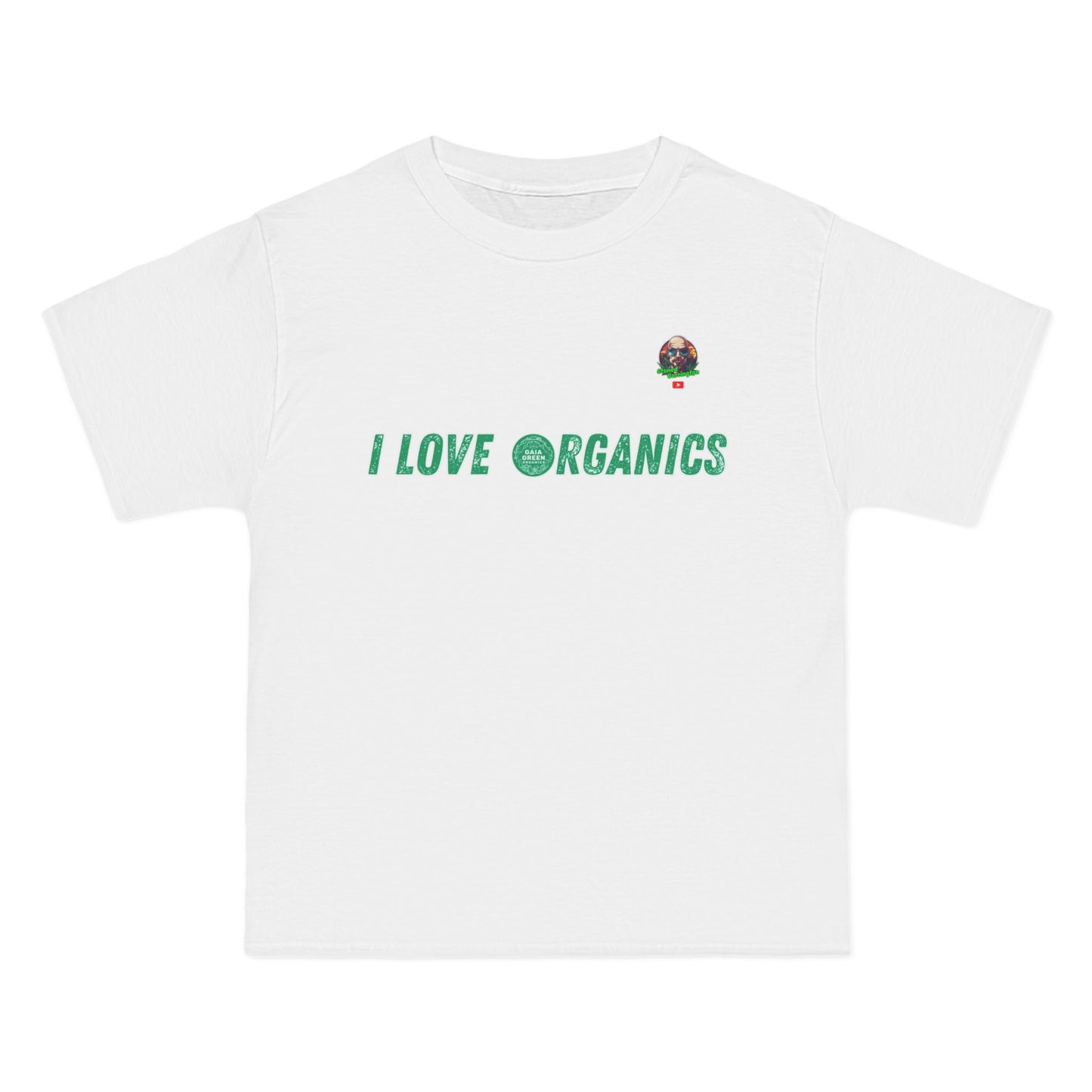 "I Love Organics" Stoned Merch Short-Sleeve T-Shirt