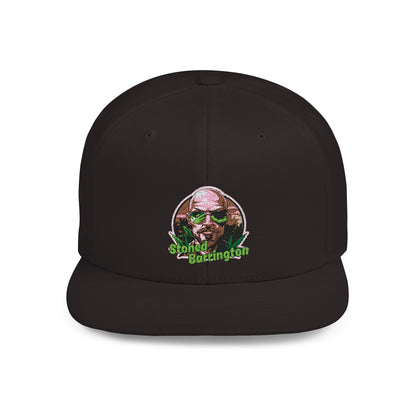 "Stoned Barrington" Flat Bill Snapback