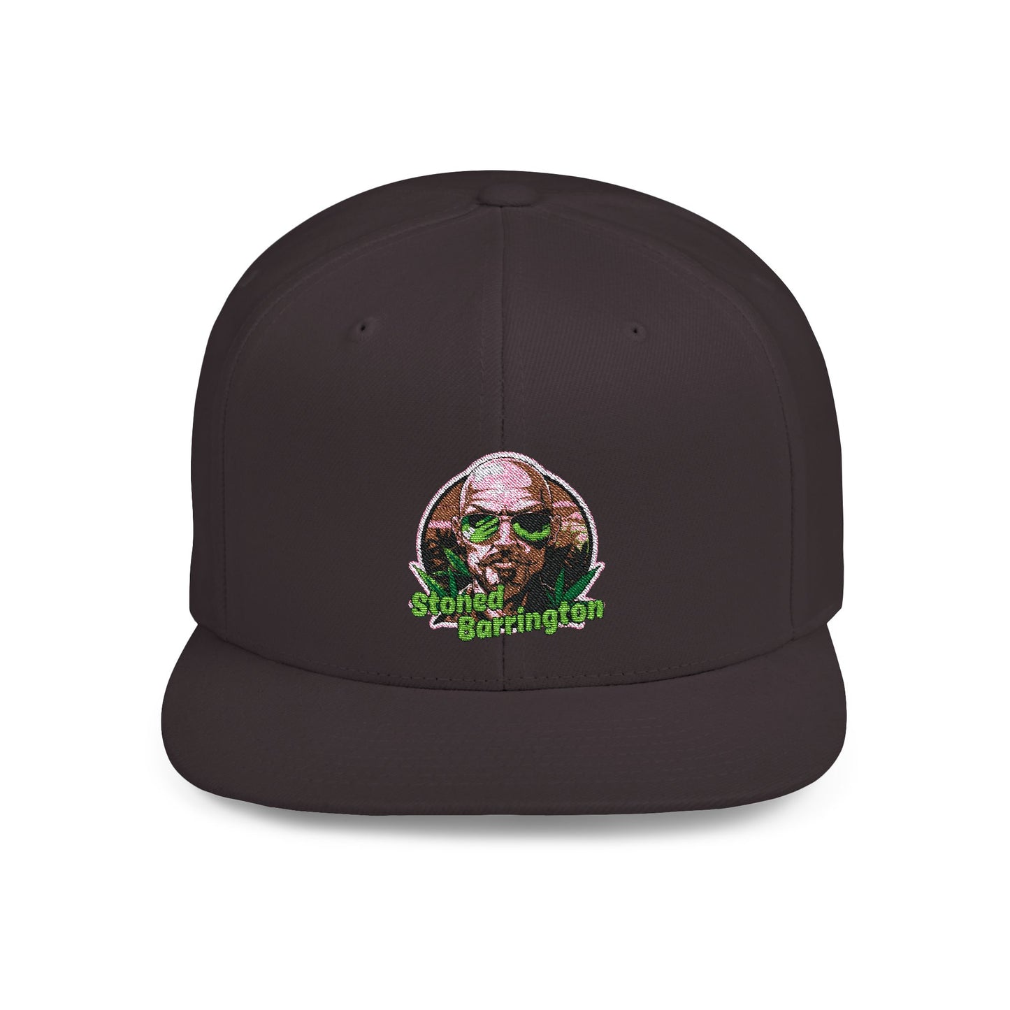 "Stoned Barrington" Flat Bill Snapback