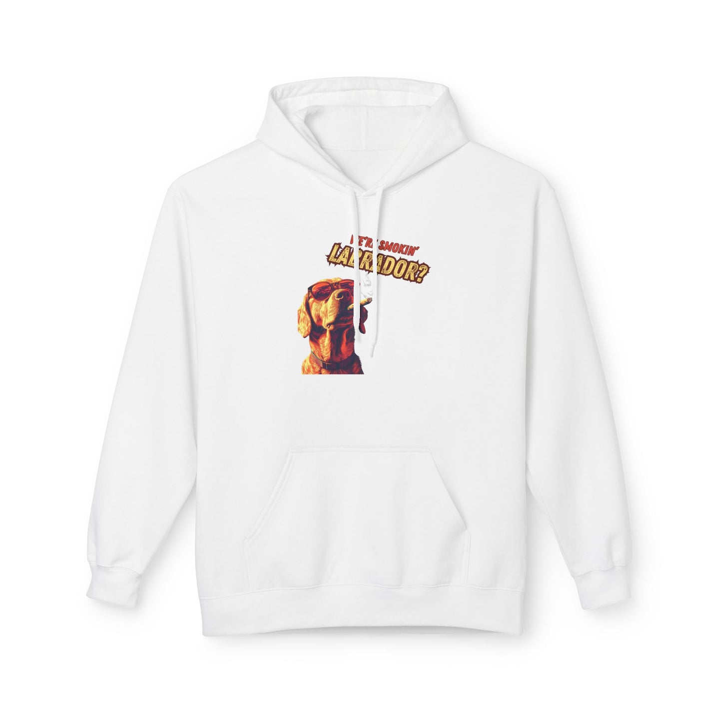 Labrador Smokin' Merch Fleece Hoodie